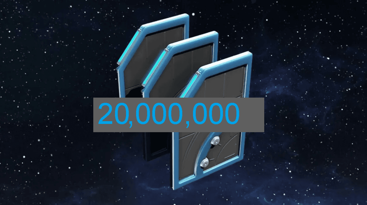 Warframe Credits Farm (20 Million)